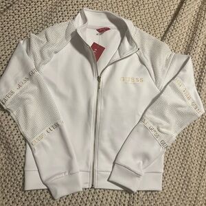 NWT White Guess Jacket